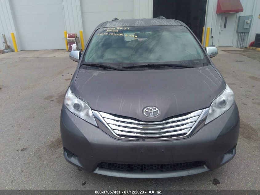 2017 TOYOTA SIENNA LE - 5TDKZ3DC0HS844228