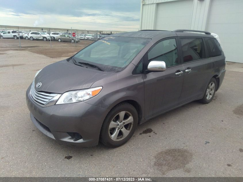 2017 TOYOTA SIENNA LE - 5TDKZ3DC0HS844228