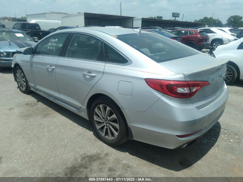 2015 HYUNDAI SONATA SPORT/LIMITED - 5NPE34AF4FH066487