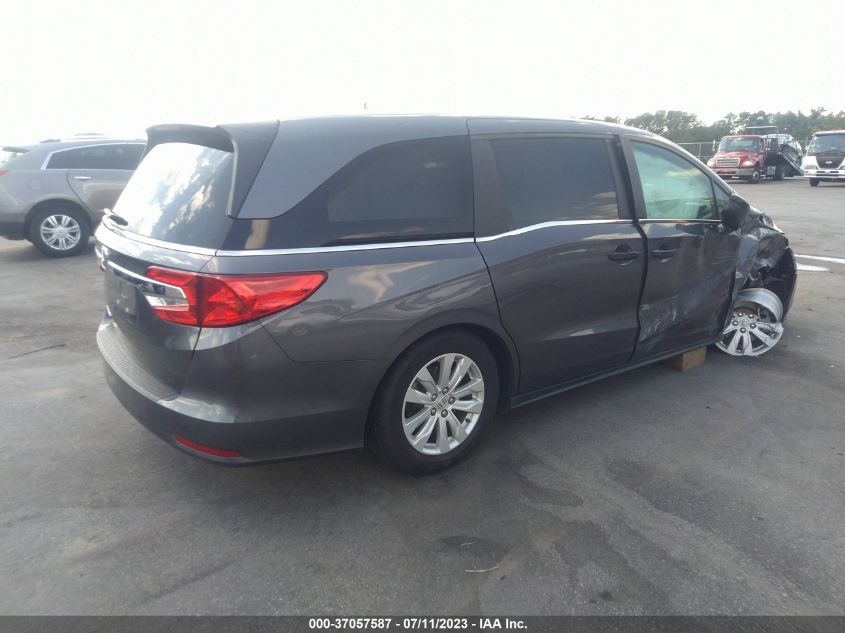 5FNRL6H25JB102386 2018 HONDA ODYSSEY, photo no. 4