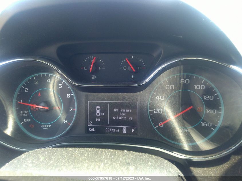 2018 CHEVROLET CRUZE LT - 1G1BE5SM0J7218383