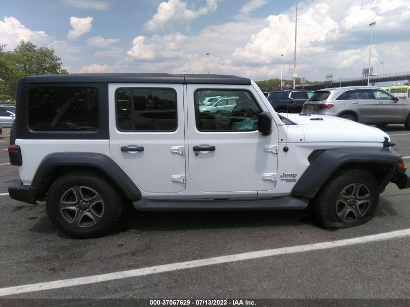 2019 JEEP WRANGLER UNLIMITED SPORT S - 1C4HJXDG0KW542098