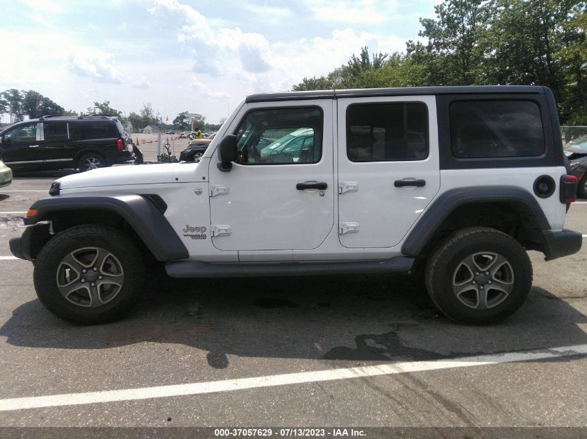 2019 JEEP WRANGLER UNLIMITED SPORT S - 1C4HJXDG0KW542098