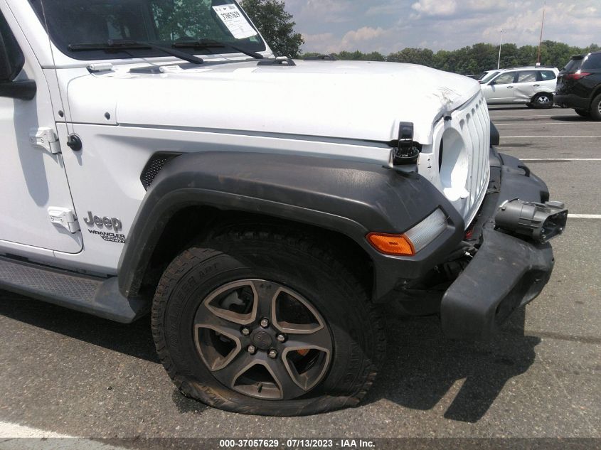 2019 JEEP WRANGLER UNLIMITED SPORT S - 1C4HJXDG0KW542098