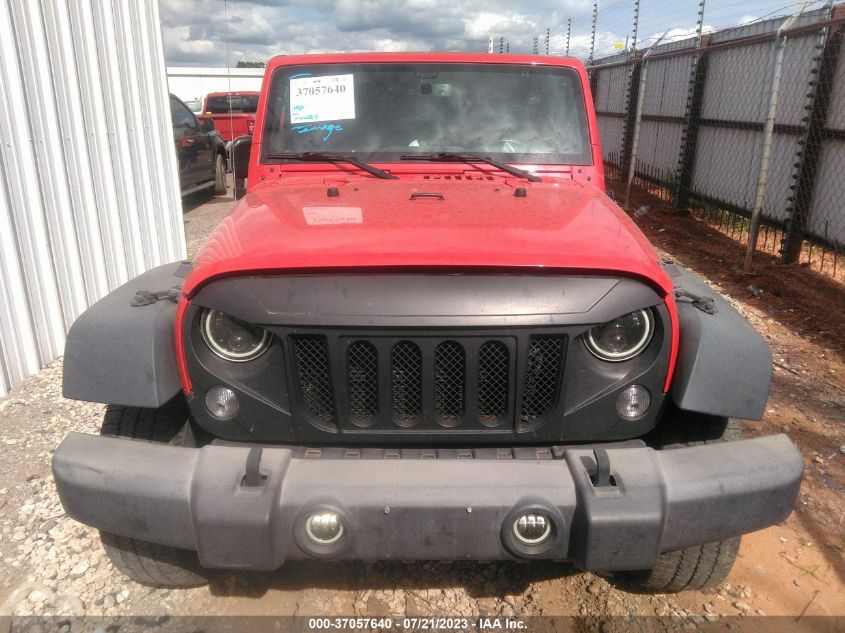 2016 JEEP WRANGLER SPORT - 1C4AJWAG6GL305835