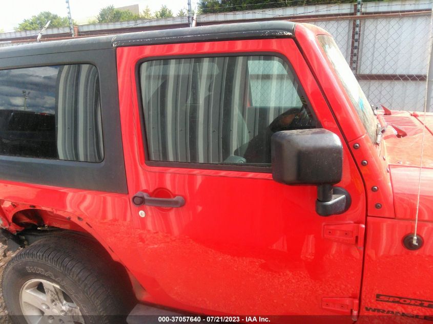 2016 JEEP WRANGLER SPORT - 1C4AJWAG6GL305835