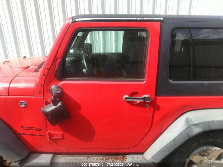 2016 JEEP WRANGLER SPORT - 1C4AJWAG6GL305835