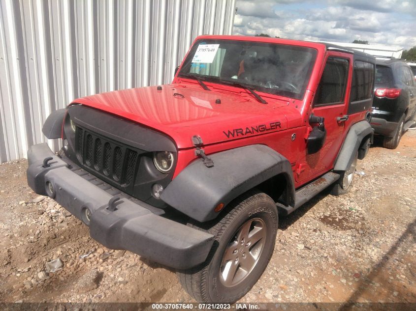 2016 JEEP WRANGLER SPORT - 1C4AJWAG6GL305835