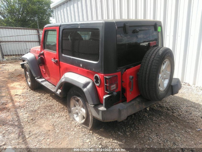 2016 JEEP WRANGLER SPORT - 1C4AJWAG6GL305835