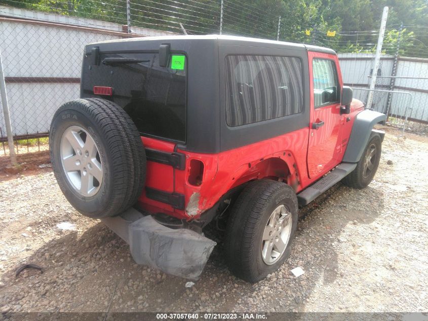 2016 JEEP WRANGLER SPORT - 1C4AJWAG6GL305835