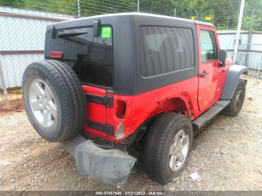 2016 JEEP WRANGLER SPORT - 1C4AJWAG6GL305835
