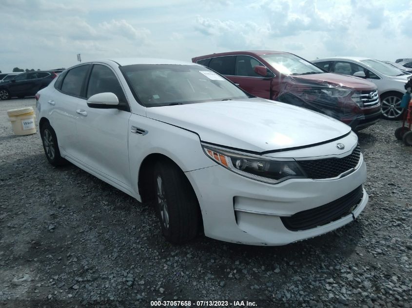 2016 KIA OPTIMA LX TURBO - 5XXGT4L16GG010025