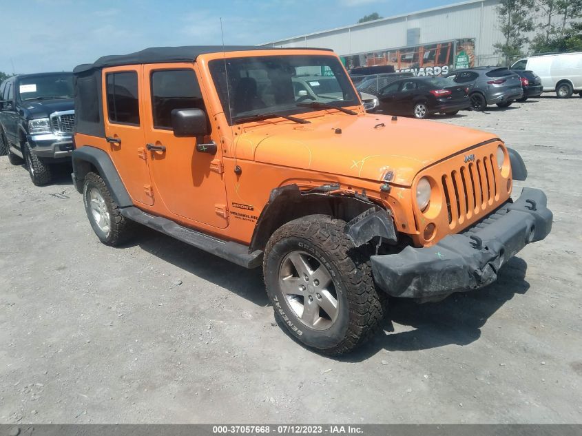 2013 JEEP WRANGLER UNLIMITED SPORT - 1C4HJWDG9DL554040