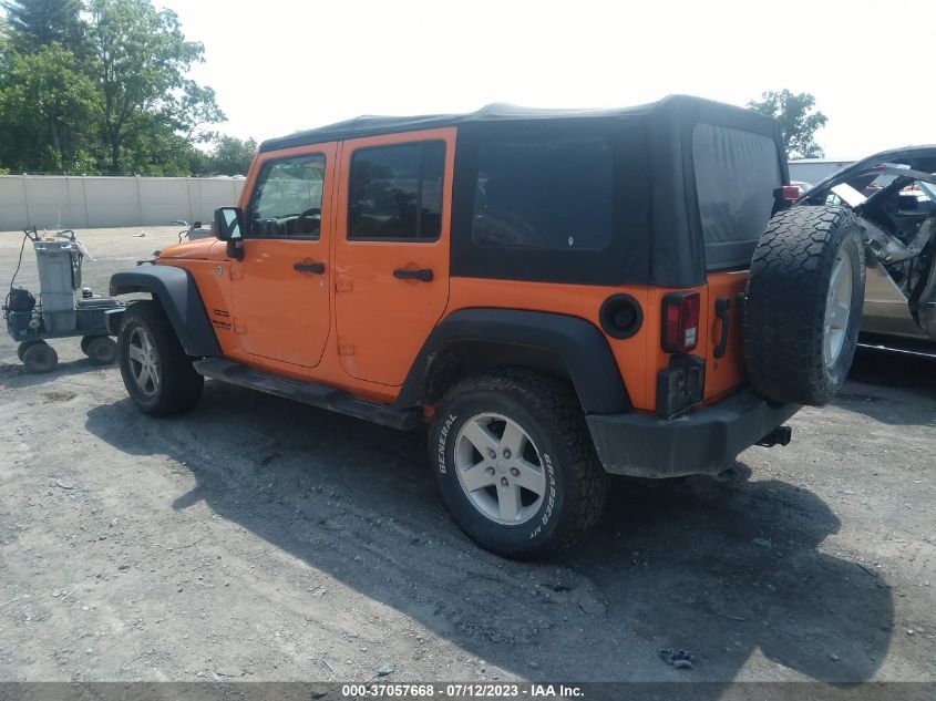 2013 JEEP WRANGLER UNLIMITED SPORT - 1C4HJWDG9DL554040