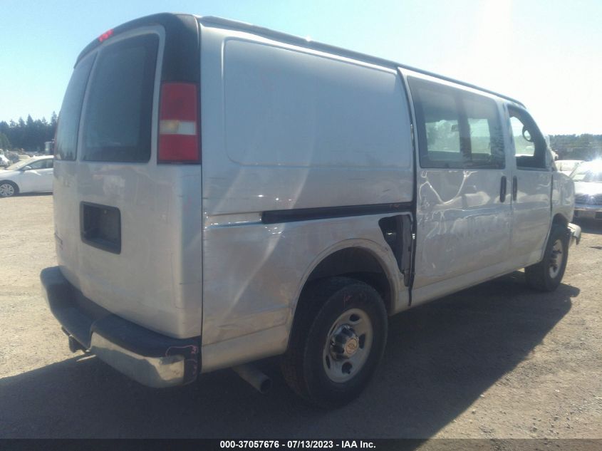 2014 CHEVROLET EXPRESS CARGO VAN - 1GCWGFBA1E1131549