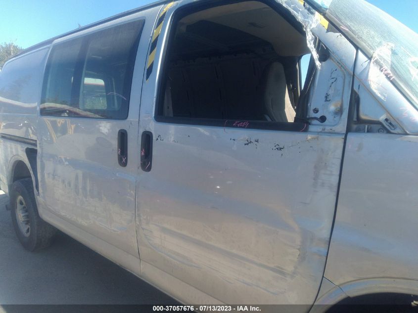 2014 CHEVROLET EXPRESS CARGO VAN - 1GCWGFBA1E1131549