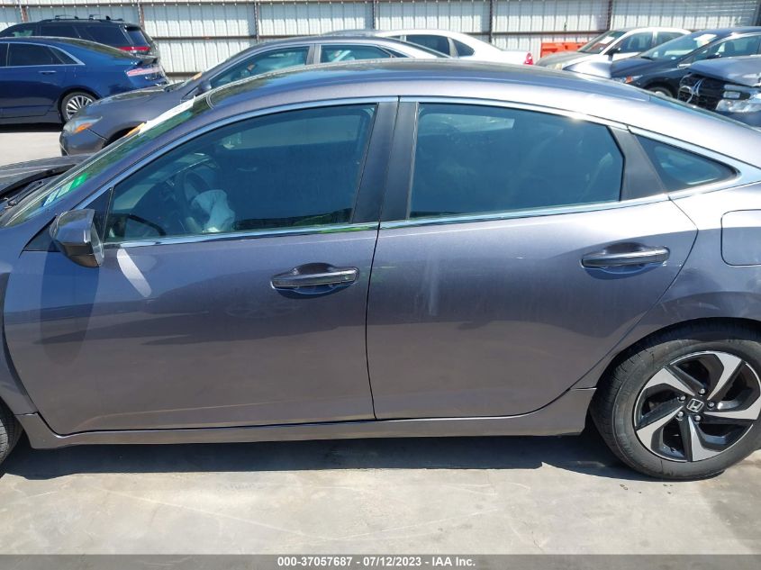 2021 HONDA INSIGHT EX - 19XZE4F56ME004196