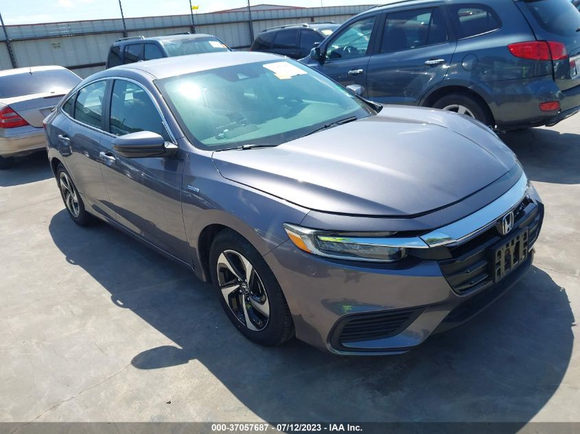 2021 HONDA INSIGHT EX - 19XZE4F56ME004196