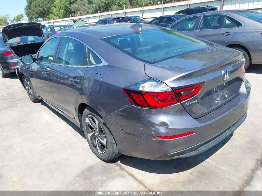 2021 HONDA INSIGHT EX - 19XZE4F56ME004196