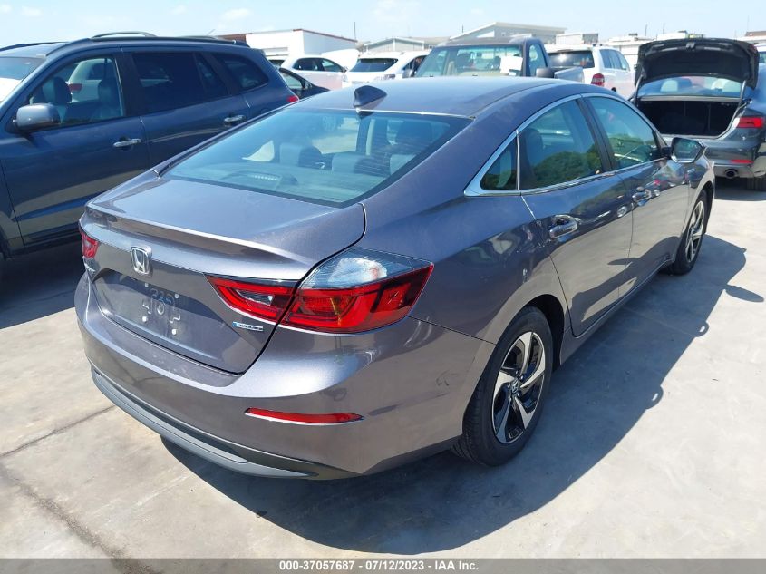 2021 HONDA INSIGHT EX - 19XZE4F56ME004196