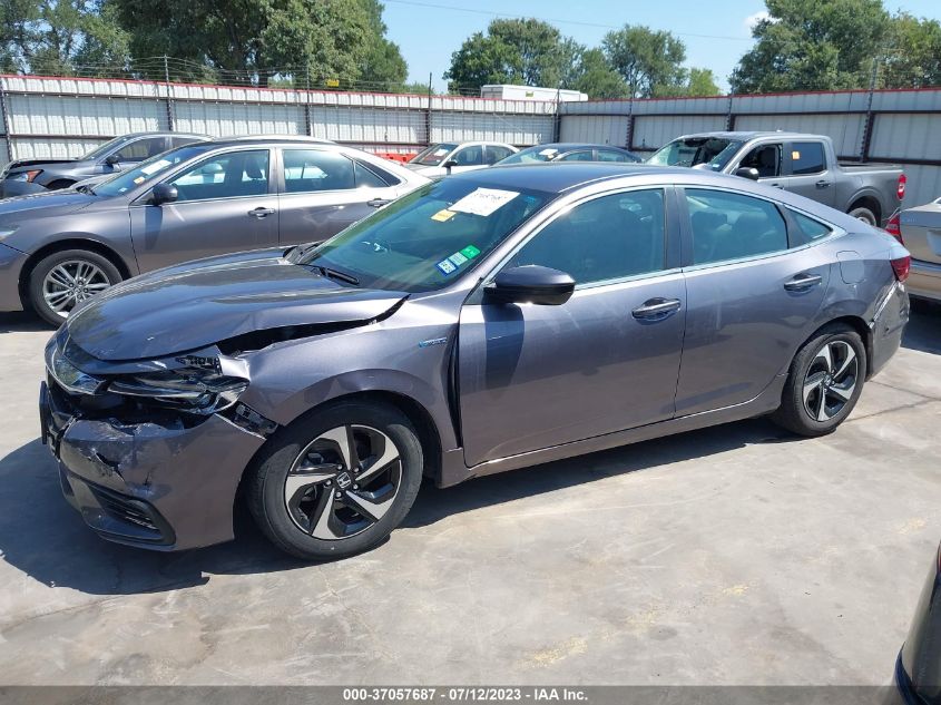 2021 HONDA INSIGHT EX - 19XZE4F56ME004196