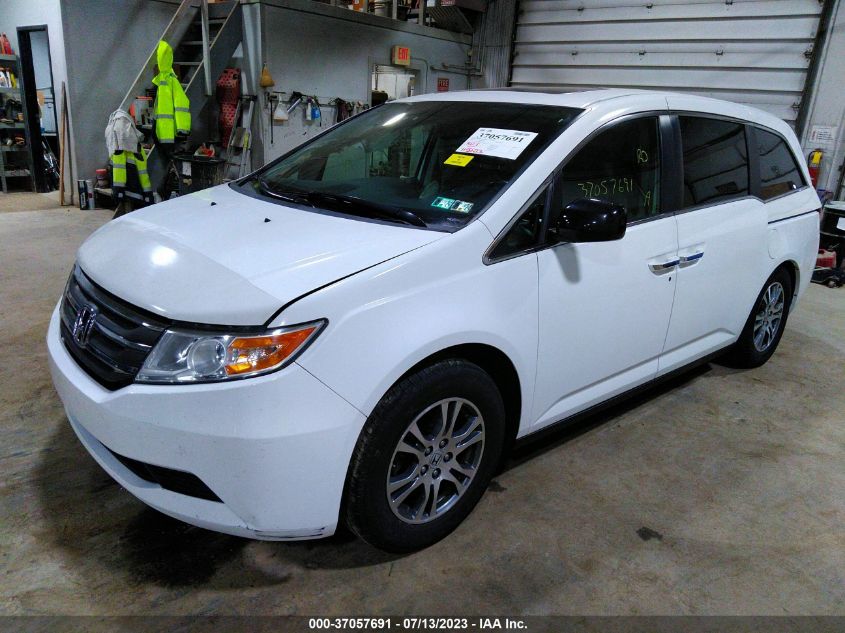2013 HONDA ODYSSEY EX-L - 5FNRL5H68DB031315