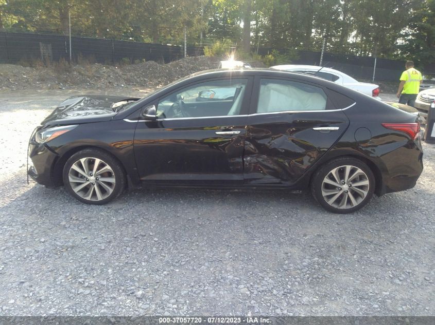 2021 HYUNDAI ACCENT LIMITED - 3KPC34A64ME134036