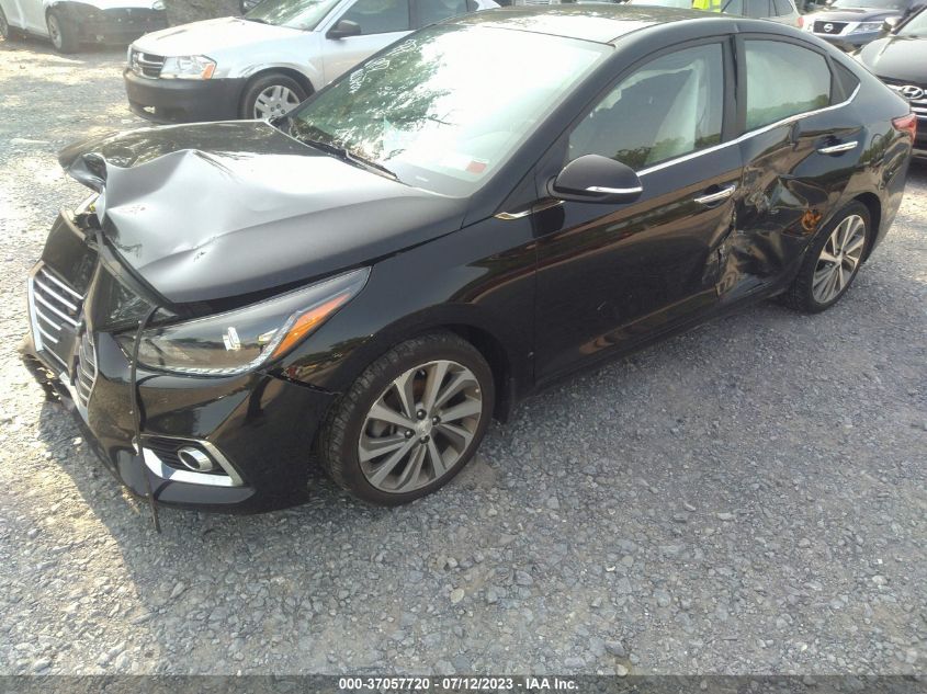 2021 HYUNDAI ACCENT LIMITED - 3KPC34A64ME134036