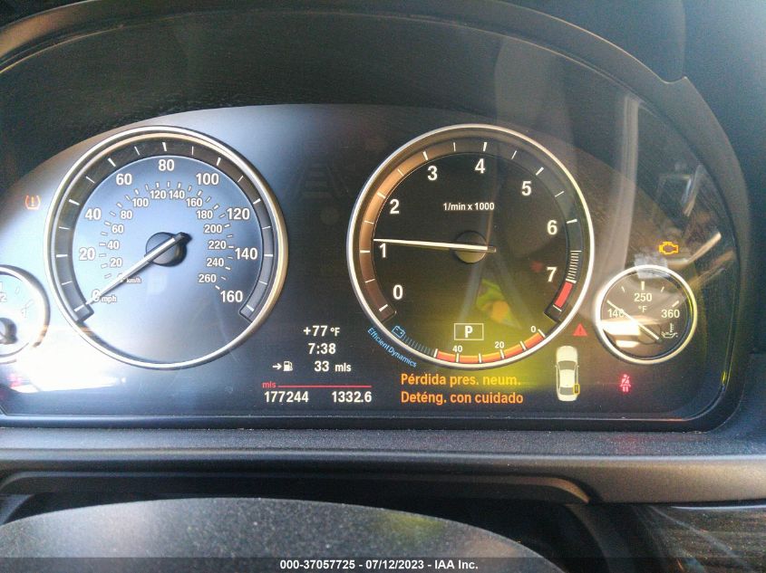 2013 BMW 5 SERIES 528I - WBAXG5C54DDY37604