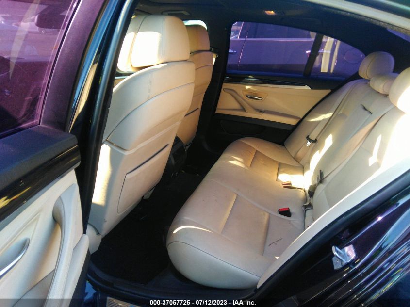 2013 BMW 5 SERIES 528I - WBAXG5C54DDY37604