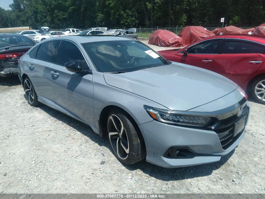 2021 HONDA ACCORD SEDAN SPORT - 1HGCV2F3XMA017997