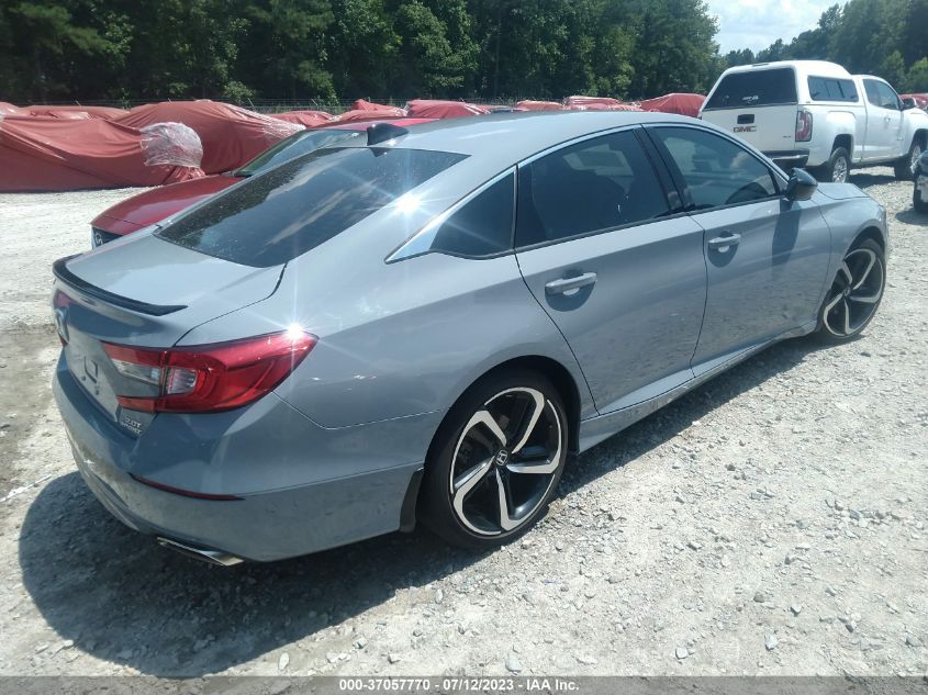 2021 HONDA ACCORD SEDAN SPORT - 1HGCV2F3XMA017997