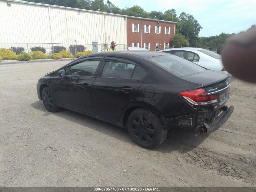 2014 HONDA CIVIC SEDAN LX - 2HGFB2F55EH520685
