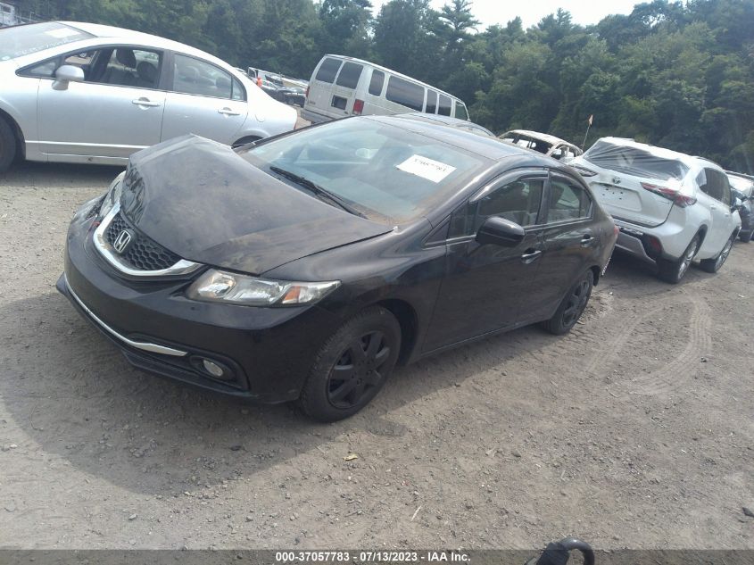 2014 HONDA CIVIC SEDAN LX - 2HGFB2F55EH520685