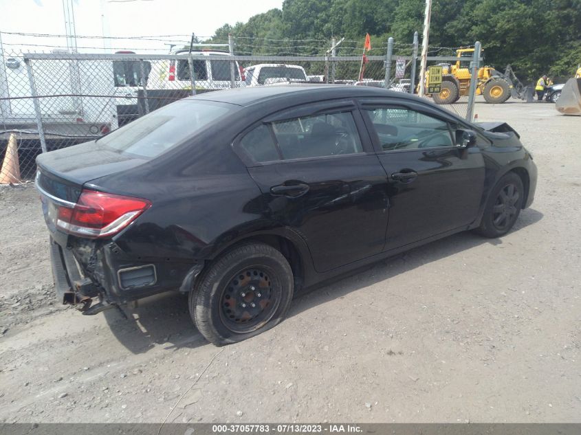 2014 HONDA CIVIC SEDAN LX - 2HGFB2F55EH520685