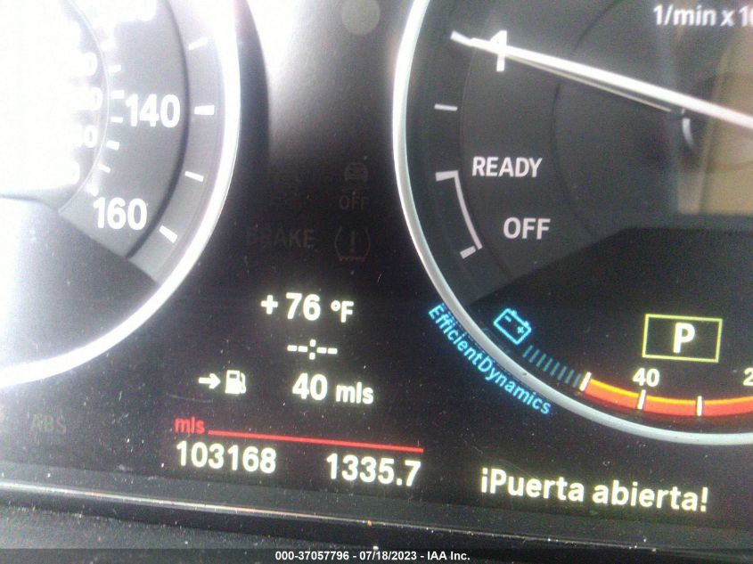 2013 BMW 328 I - WBA3AS655DNP26709