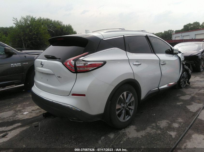 2017 NISSAN MURANO SL - 5N1AZ2MGXHN121626