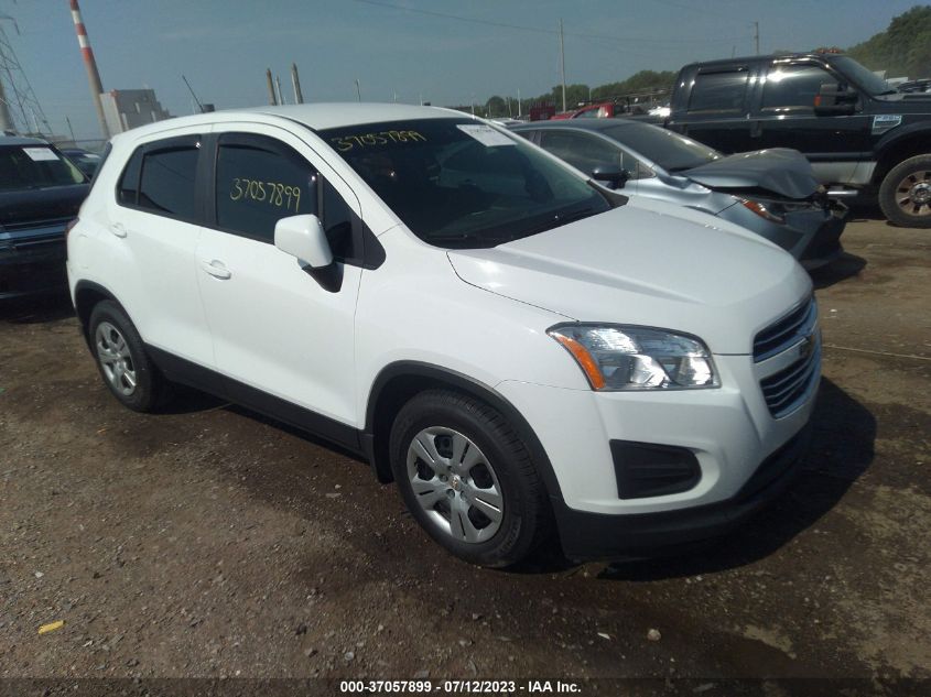 2016 CHEVROLET TRAX LS - KL7CJKSB1GB606150
