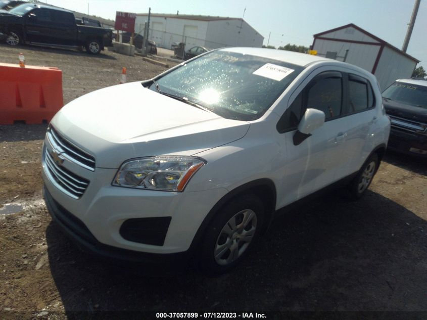 2016 CHEVROLET TRAX LS - KL7CJKSB1GB606150