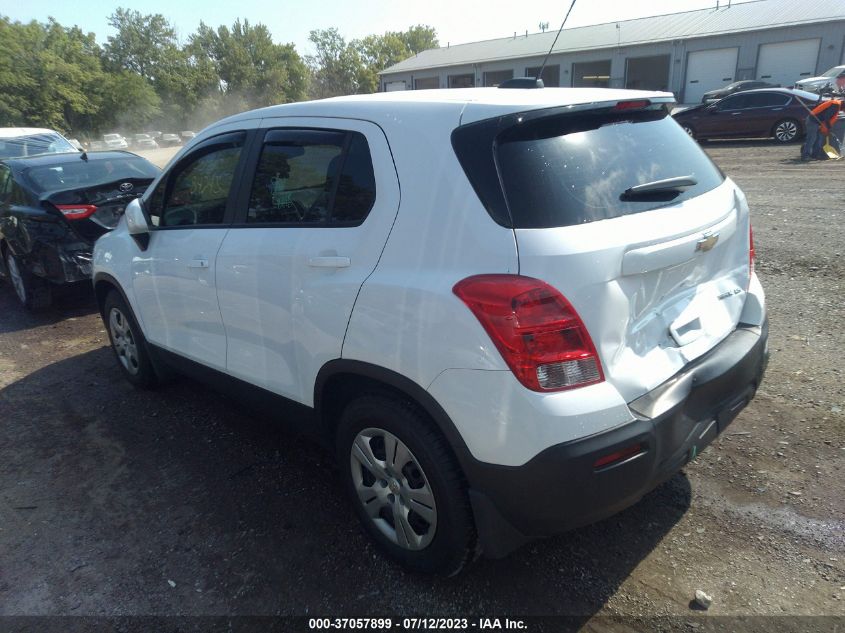 2016 CHEVROLET TRAX LS - KL7CJKSB1GB606150