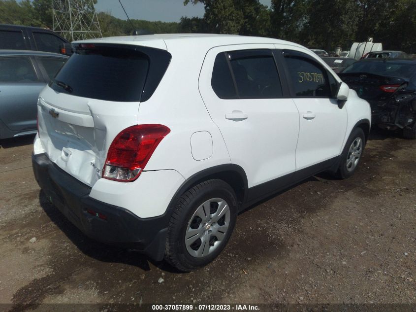 2016 CHEVROLET TRAX LS - KL7CJKSB1GB606150
