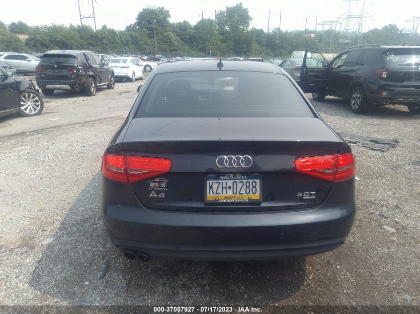 2013 AUDI A4 PREMIUM PLUS - WAUFFAFL9DN024660