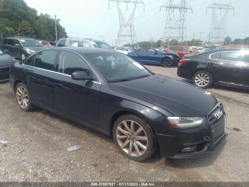 2013 AUDI A4 PREMIUM PLUS - WAUFFAFL9DN024660
