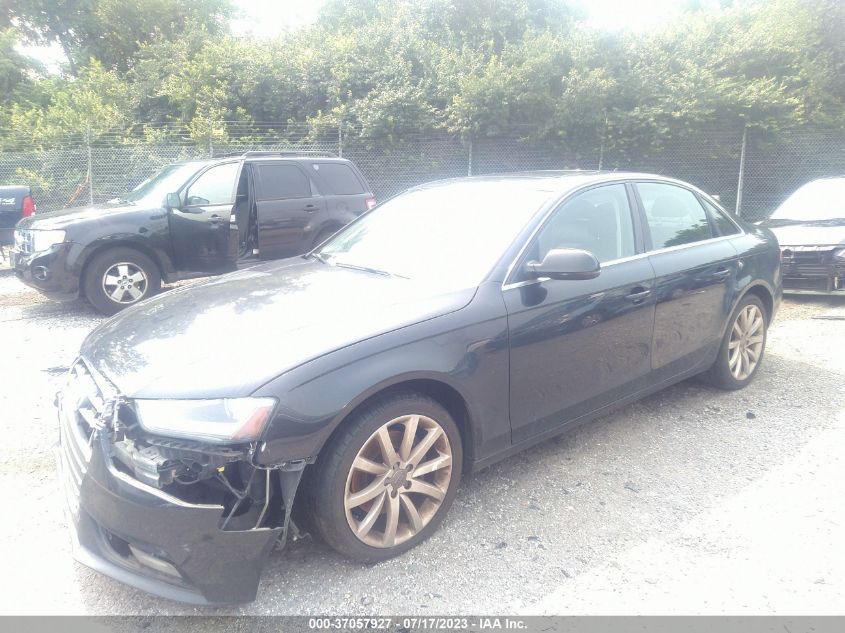 2013 AUDI A4 PREMIUM PLUS - WAUFFAFL9DN024660