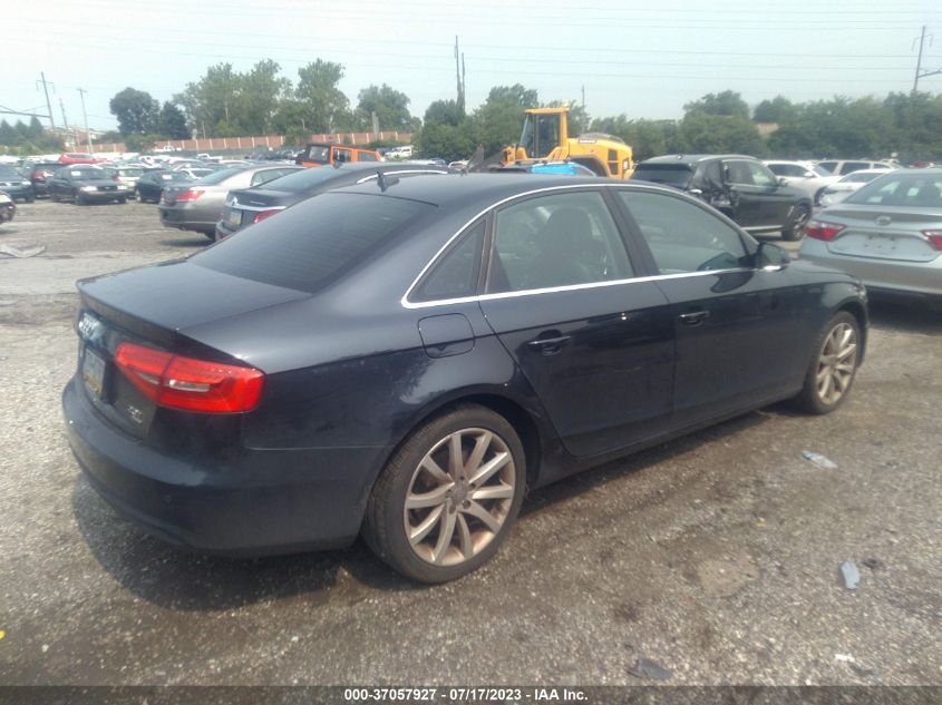 2013 AUDI A4 PREMIUM PLUS - WAUFFAFL9DN024660