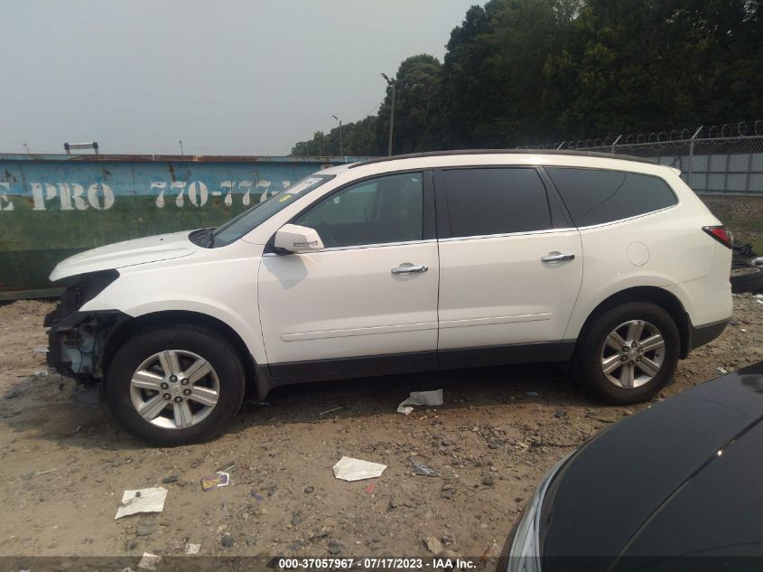 2013 CHEVROLET TRAVERSE LT - 1GNKVGKD4DJ192422