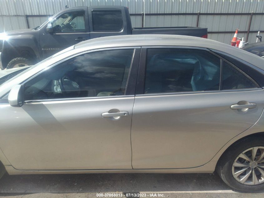 2016 TOYOTA CAMRY XLE/SE/LE/XSE - 4T1BF1FK6GU138033