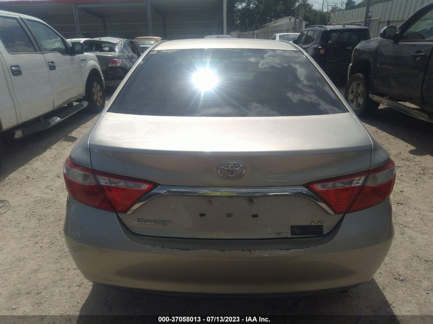 2016 TOYOTA CAMRY XLE/SE/LE/XSE - 4T1BF1FK6GU138033