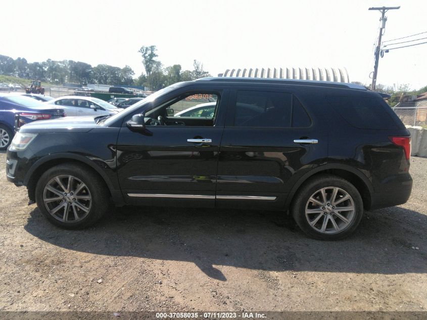 2016 FORD EXPLORER LIMITED - 1FM5K8F89GGB88493