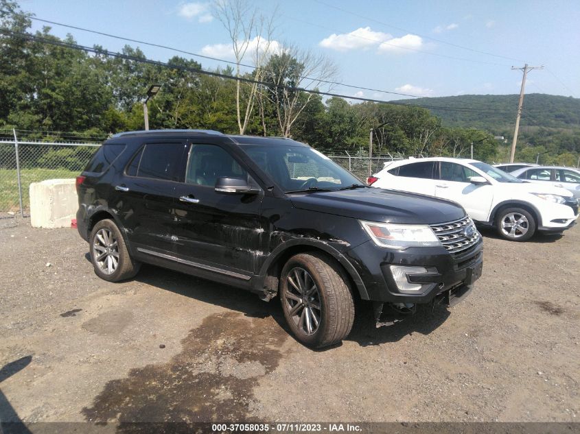 2016 FORD EXPLORER LIMITED - 1FM5K8F89GGB88493